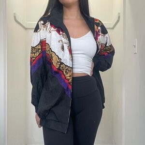 🌈 Vintage American Royal by Gloria Vanderbilt Windbreaker 🌈